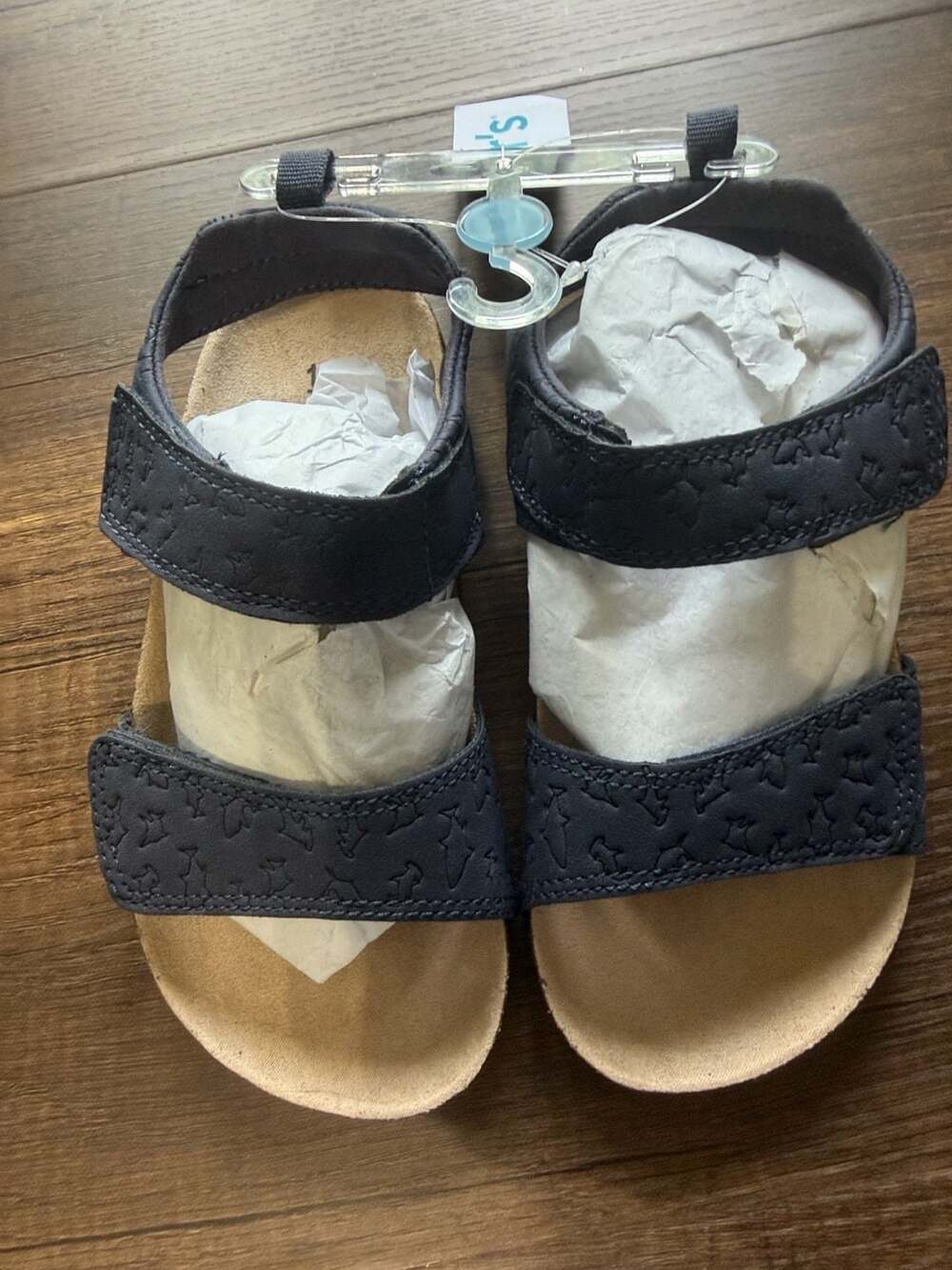 Carter's Indy Size 12 Navy Blue Toddler Sandals